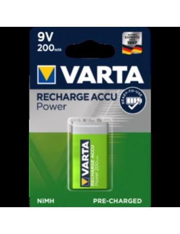 PILA RECARGABLE NI-MH. 6F22 (BL-1) 56722101401