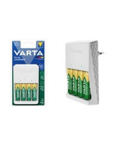 CARGADOR VARTA PLUG CHARGER PILAS 4AA 2100