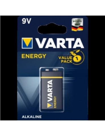 PILA ALCALINA ENERGY 6LR61 (BL.-1) 04122229411