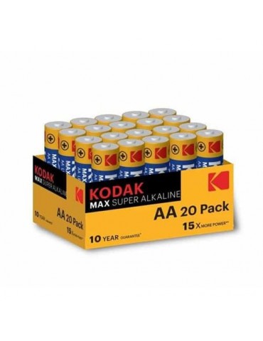 PILA ALCALINA MAX LR6 (AA) PACK 20U