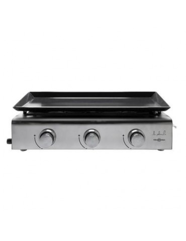 PLANCHA GAS ACERO INOXIDABLE 3 FUEGOS PG310IB
