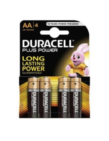 PILA ALCALINA DURACELL PLUS POWER AA (LR06) K4
