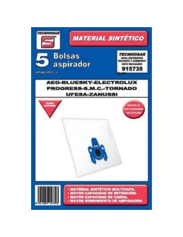CAJA 5 BOLSAS ASPIRADOR AEG-ELECTROLUX