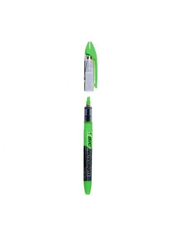 MARCADOR FLUOR VERDE (CAJA-12)