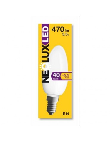 BOMBILLA NEOLUX ESFERICA CLP40 5.5 W. 827 E14