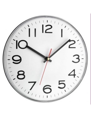 RELOJ PARED ESFERA BLANCA 60.3017