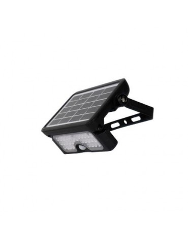 PROYECTOR SOLAR GUARDIAN PIR IP65 NEGRO 5W 550LM