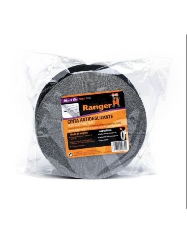 CINTA ANTIDESLIZANTE 25X15 NEGRA 10736