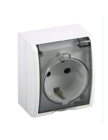 BASE ENCHUFE BLANCO AQUARIUS ESTANCO FAQ43130