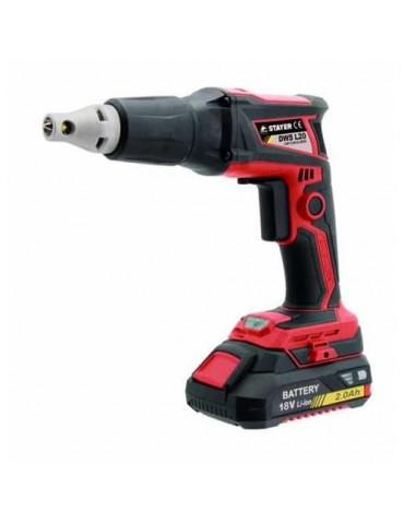 ATORNILLADOR PARA PLADUR 1/4" 18V (2 BATERIAS)