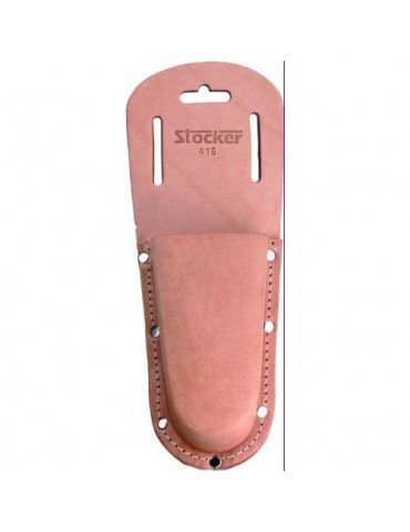 FUNDA DE CUERO TIJERAS PARA CINTURON  28CM 416