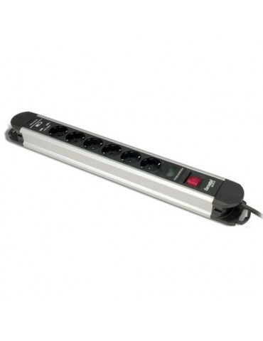 BASE 6 TOMAS + 2 USB CON INTERRUPTOR 22006