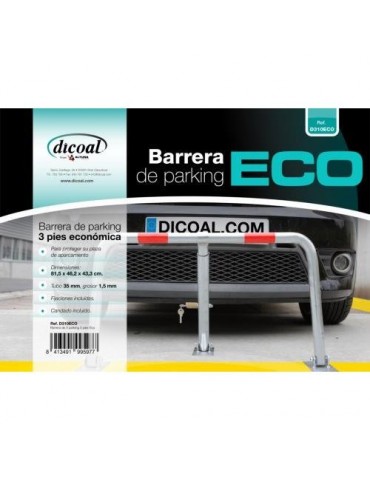 BARRERA PARKING 3 PIES DICOAL E310