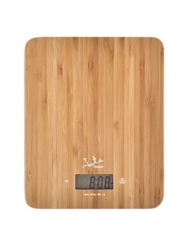 BALANZA COCINA BAMBU RELOJ Y TEMPORIZADOR 15KG 720