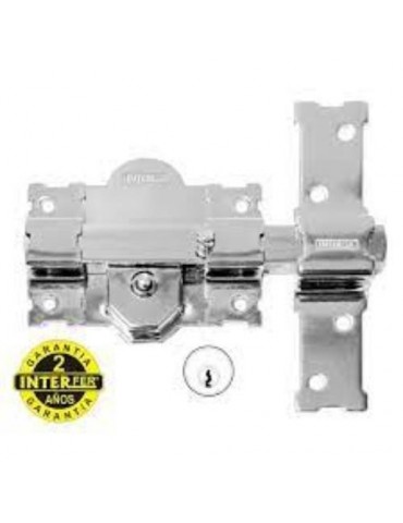 CERROJO INTERFER MOD.11 CROMADO