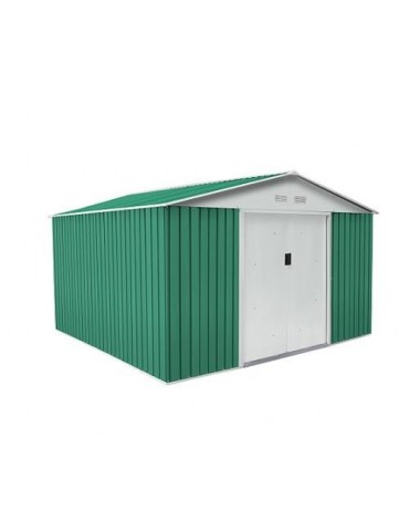 CASETA METALICA COVENTRY VERDE 9,66 M2.