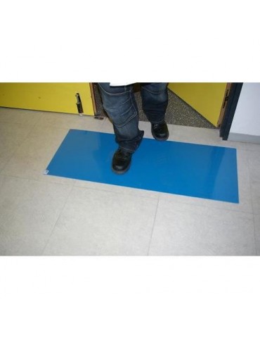 ALFOMBRA ADH.NOMAD 90X115CM(40 LAMINAS)AZL.AZ90115