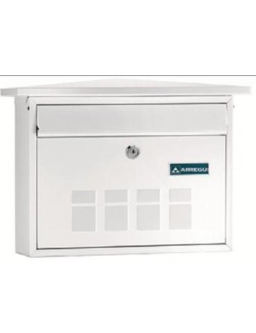 BUZON EXTERIOR ACERO DECO BLANCO E-5701