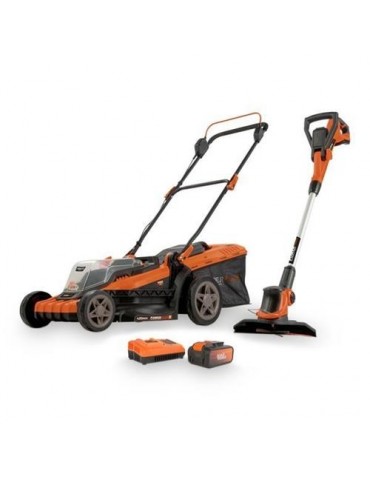 CORTACESPED 4 PIEZAS (2X20V BAT. + CARGADOR)