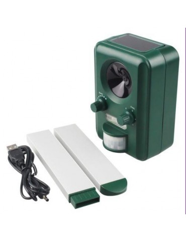 REPELENTE ELECTRONICO SOLAR PARA AVES Y ANIMALES