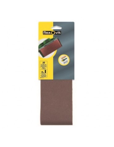 BANDA DE LIJA 100X610 MM GR MEDIO 2 UDS