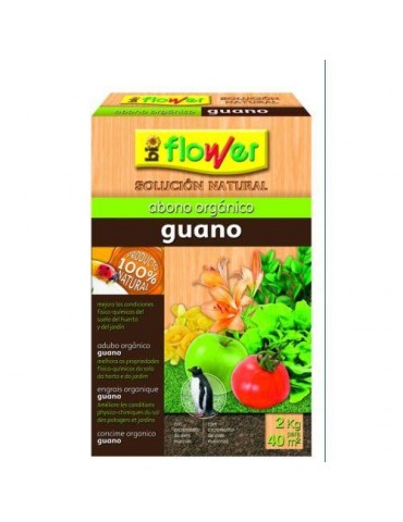 ABONO ORGANICO GRANULADO GUANO 2KG.  70521