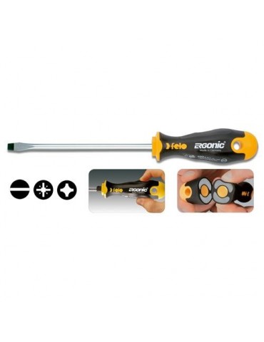 DESTORNILLADOR ERGONIC PUNTA PLANA 3.5X0.6X100