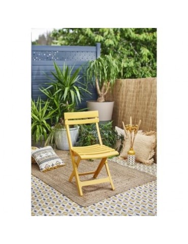 SILLA MIAMI PLEGABLE AMARILLO INDIEN