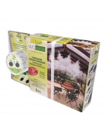 KIT COMPLETO DE NEBULIZACION C/TOBERAS+PROGRAMADOR