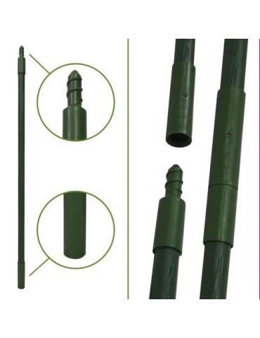 TUTOR DE ACERO PLASTIFICADO 16M PROLONGABLES 60CM.