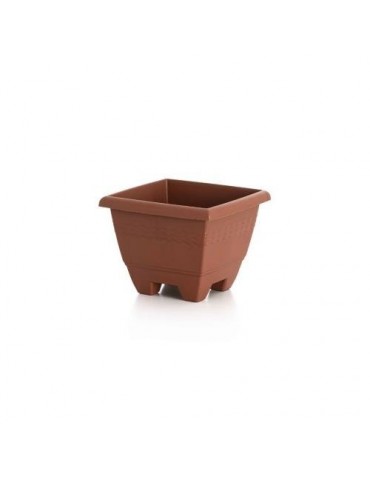 MACETA CUADRADA GARDENIA 32X32X25CM 509091