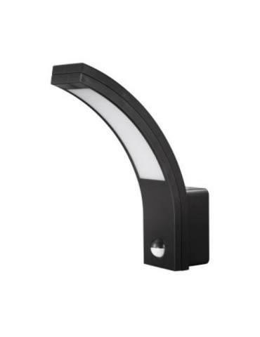 APLIQUE LED SENSOR IP54 NEGRO 10W.N