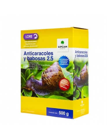 CEBO GRANULADO ANTICARACOLES Y BABOSAS 500GR.