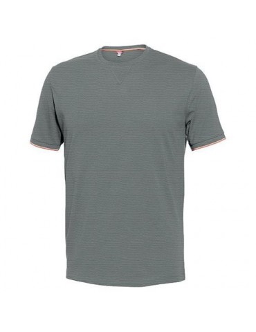 CAMISETA RAPALLO 100% COTONE GRIS 8182 T-3XL