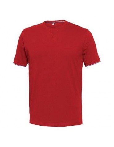 CAMISETA RAPALLO 100% COTONE ROJO 8182 T-3XL