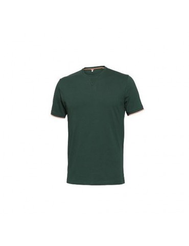 CAMISETA RAPALLO 100% COTONE VDE.OSCURO 8182 T-3XL