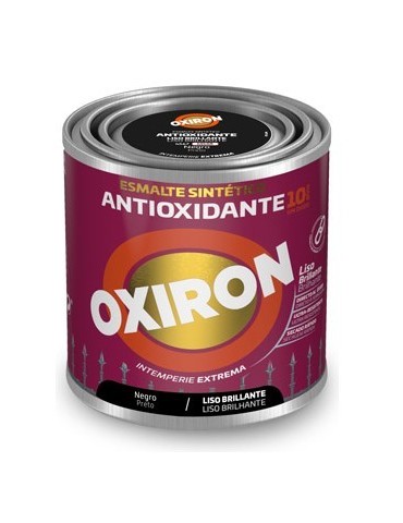 ESMALTE ANTIOXIDANTE OXIRON NEGRO LISO 250ML