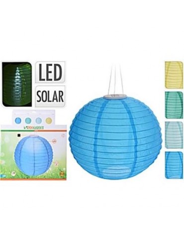LAMPARA LED SOLAR ESFERICA 40CM.  DX9200470