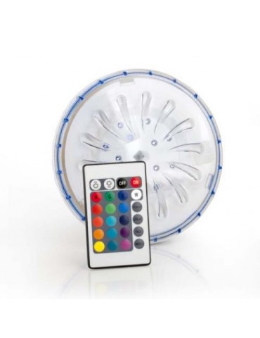PROYECTOR LED COLOR P/PISCINA ELEV.C/MANDO  PLED1C