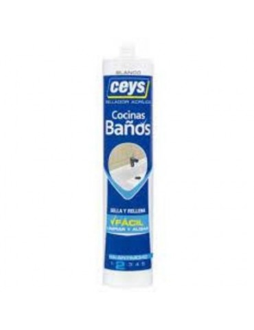 CEYS SELLADOR COCINA BAÑO  BLANCO 280ML 505701