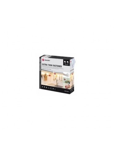 CINTA VELCRO EXTRAFINA BLANCA 20MM ANCHO CAJA 25M.