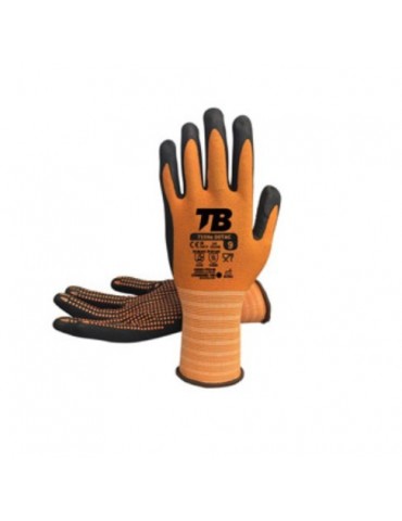 GUANTE NAILON+ELASTANO. RECUBIERTO NITRILO FOAM