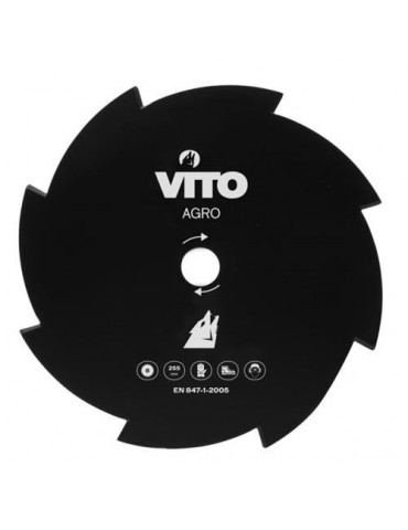 DISCO DE DESBROZAR 8 DIENTES VIDCM8