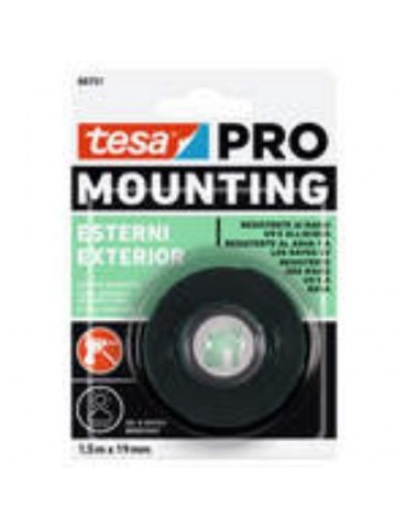CINTA DOBLE CARA MOUNTING PRO EXTERIOR 1,5MX19MM
