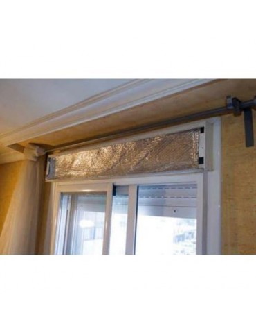 ROLLO AISLANTE TERMICO BURBUJAS + ALUMINIO 0,6X5M.
