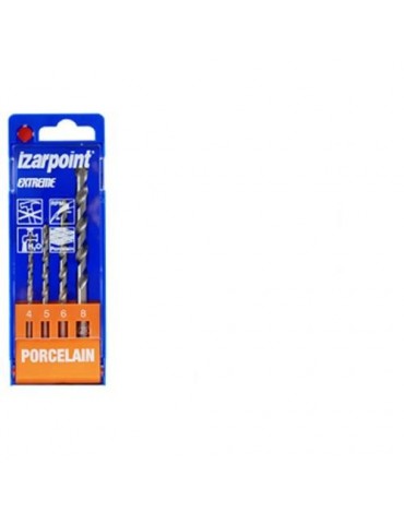 BROCAS PORCELANA ESTUCHE 4-5-6-8 MM. 1482