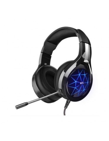 AURICULAR DIADEMA GAMING MICROFONO Y LED PARA PC
