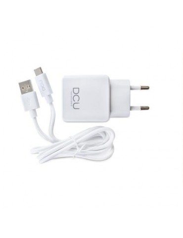 CARGADOR USB 5V 2.4A + CABLE TIPO C 1M 37250000