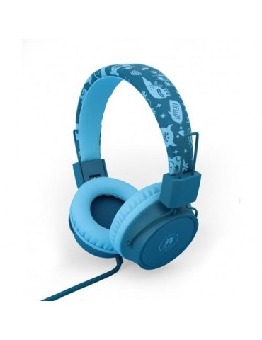 AURICULARES INFANTILES SAFE CABLE VERDE AZUL