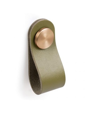 POMO PIEL VERDE BOTON LT SATINADO 60X25 8840VELS